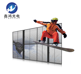 LED快捷安裝透明屏