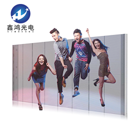 LED無(wú)邊框透明屏